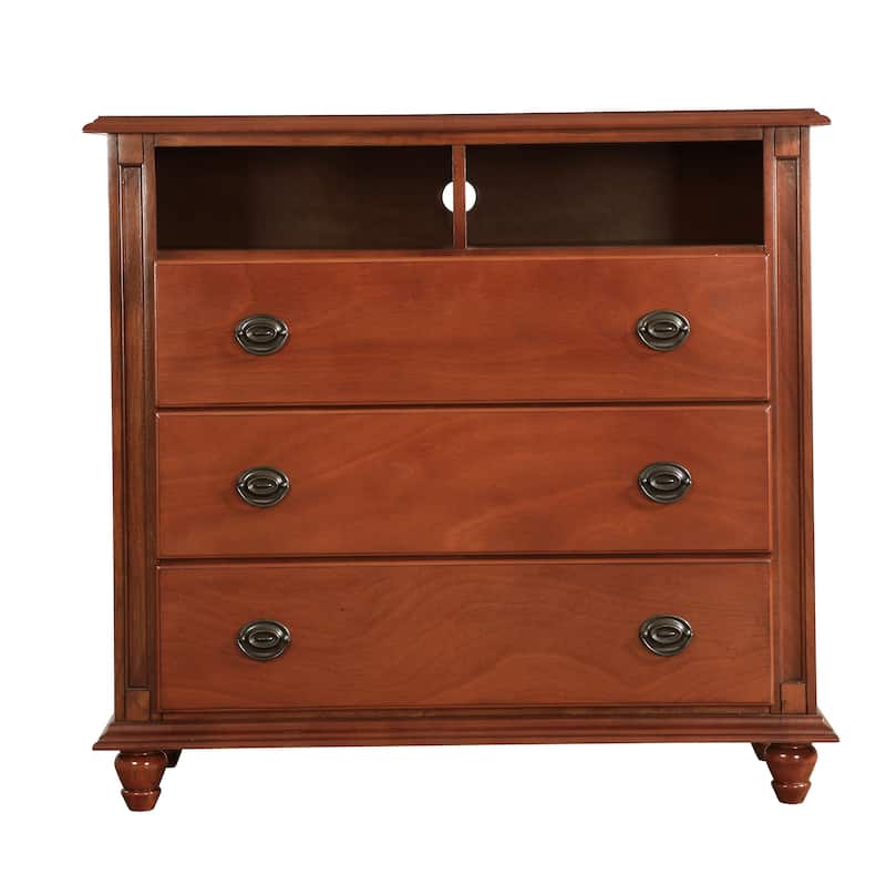 Summit Media Solid Wood Chest