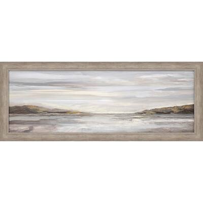 Nolton Haven Framed Art Giclee Under Glass - Grey