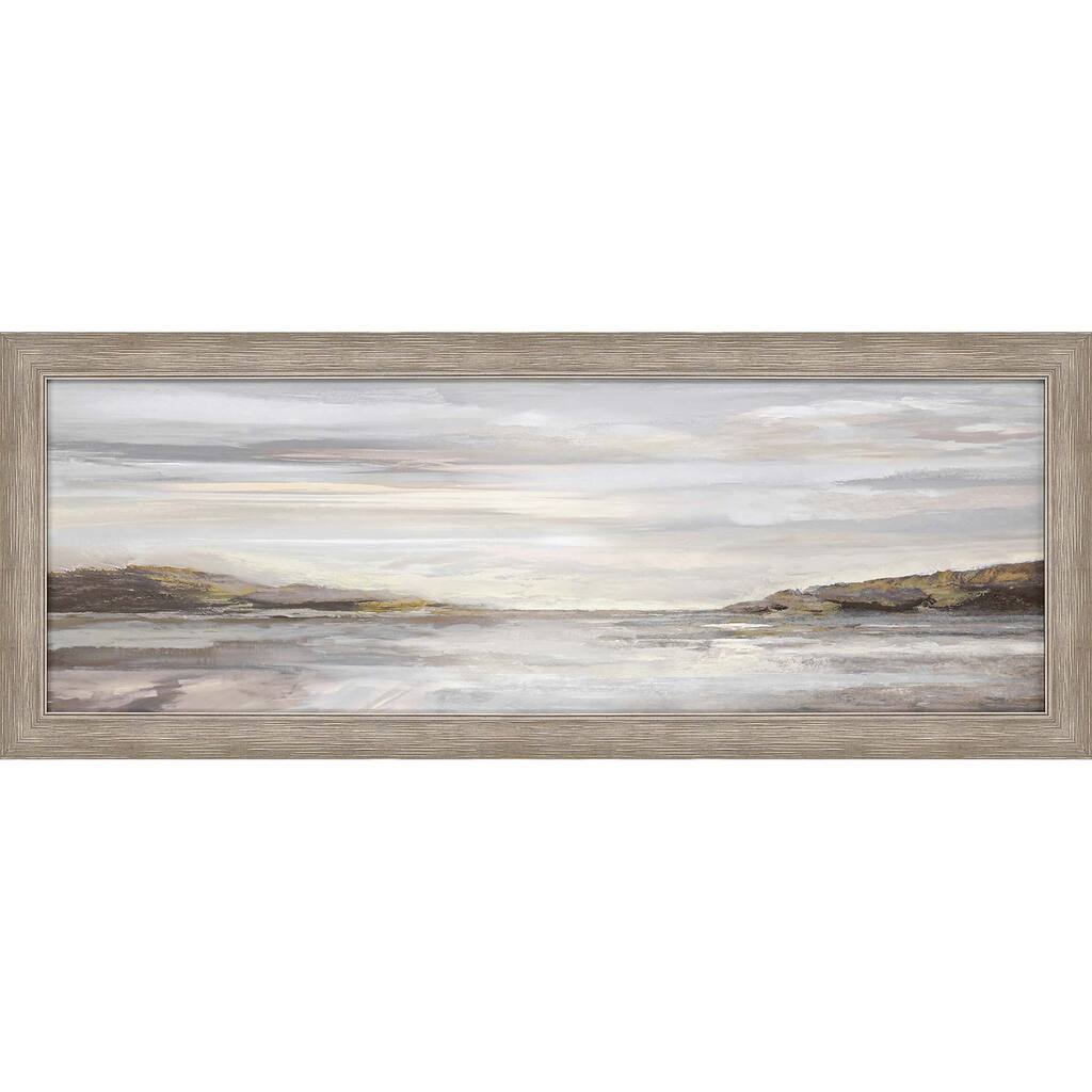 Nolton Haven Framed Art Giclee Under Glass - Grey