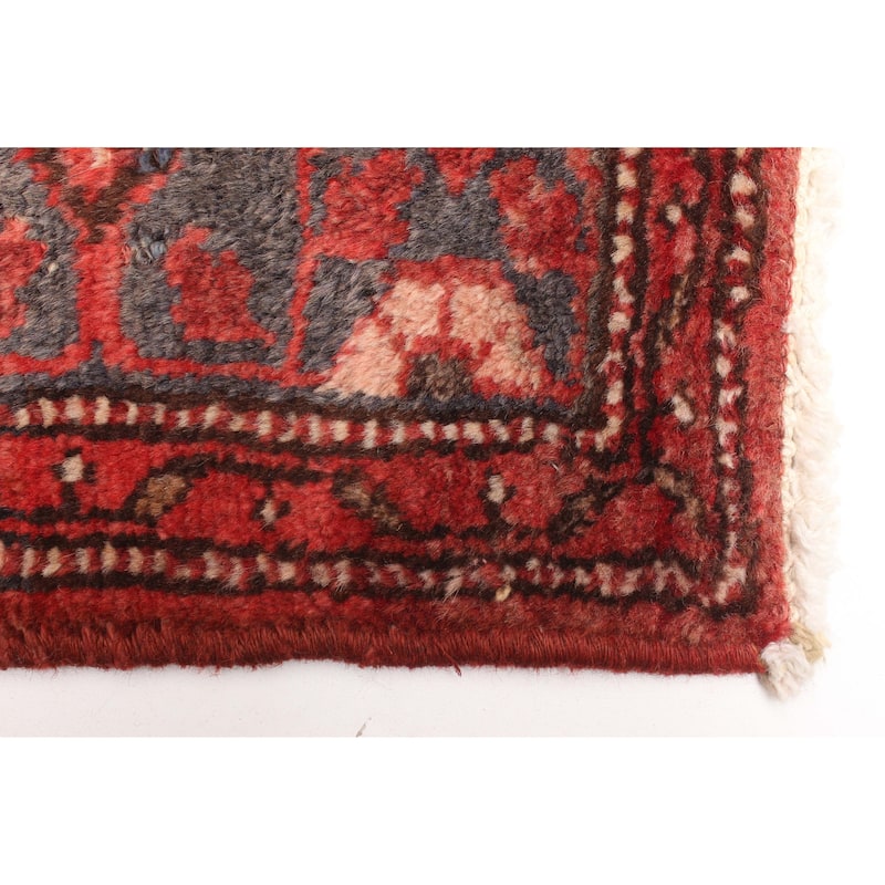 ECARPETGALLERY Hand-knotted Andelz Red Wool Rug - 4'5 x 7'2