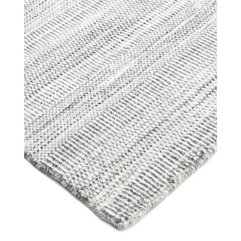 Overton Handmade Modern Contemporary Striped Indoor-Outdoor Area Rug