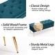 preview thumbnail 19 of 72, Velvet/Leather Storage Bench for Bedroom,End of Bed Bench for King Size Bed, Modern Upholstered Long Ottoman Bench for Entryway
