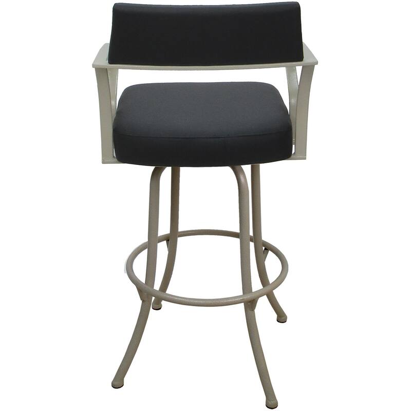 Carolina Extra Tall 34" Swivel Metal Spectator Bar Stool - 34" Seat Height