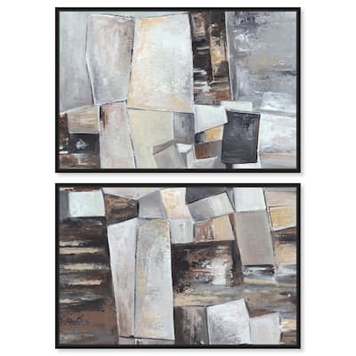 Inside the Future Canvas Set of 2 by Art Remedy
