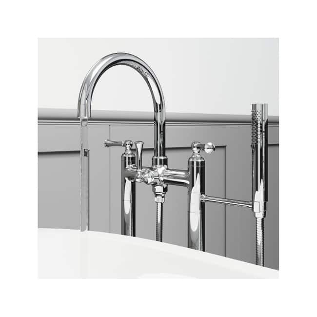 Pfister Tisbury Floor Mounted Tub Filler with Built-In Diverter -