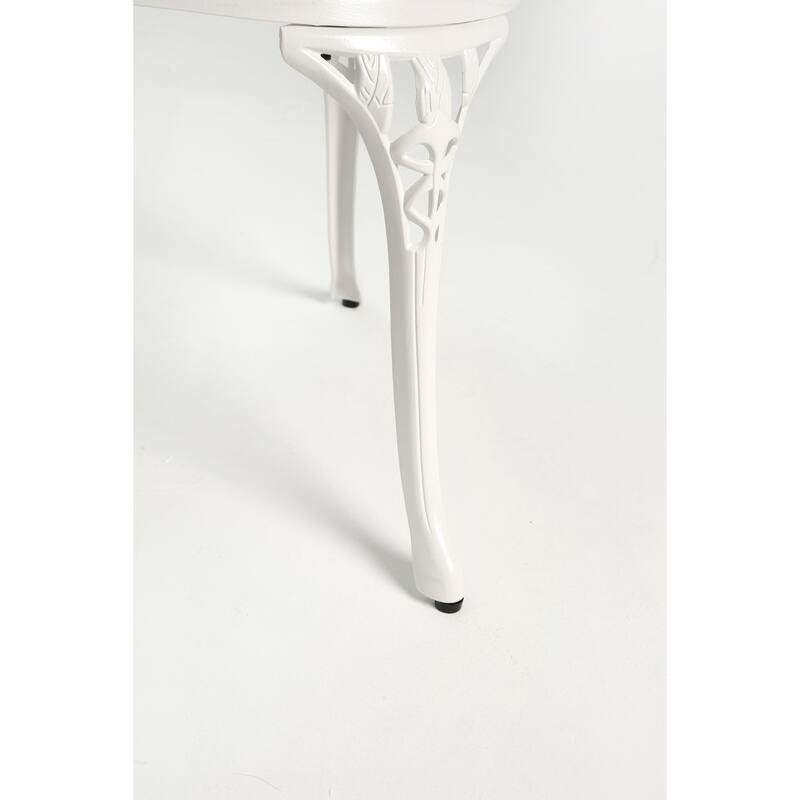 Cast Aluminium Bench (Excluding the table)