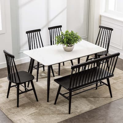 Windsor 17"Wide Spindle Dining Chairs