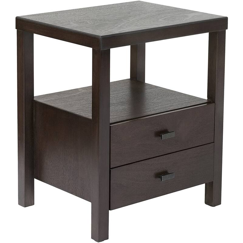 East at Main Painted Acacia Wooden End Table