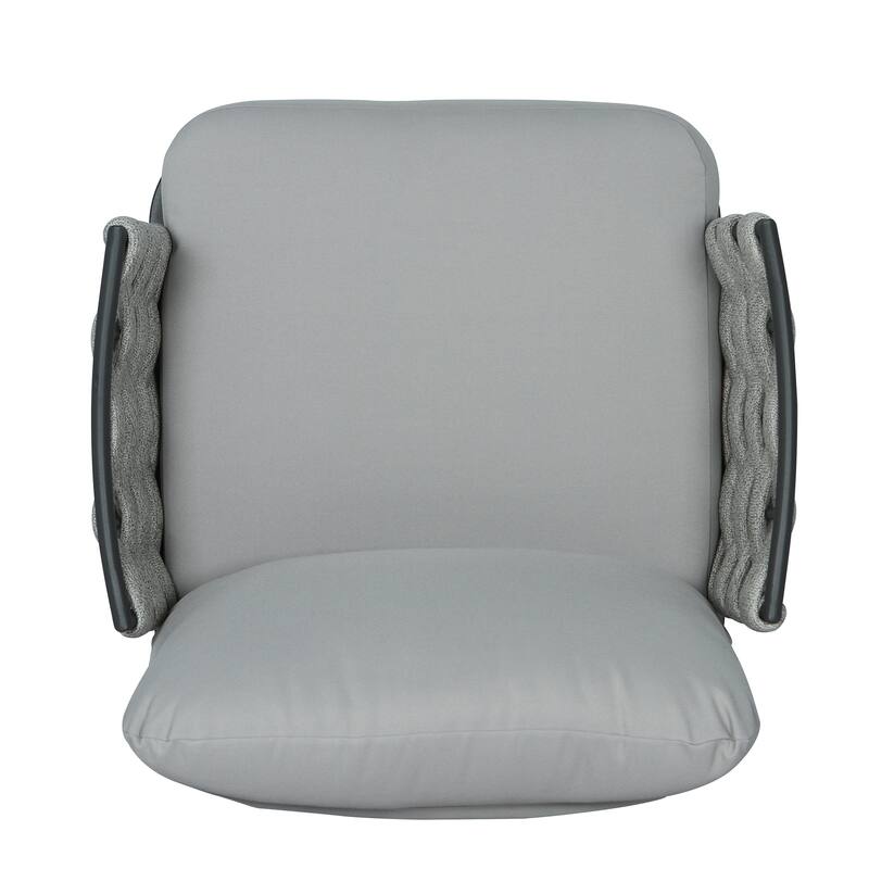Christopher Knight Home - Langdon Patio Steel Club Chair（Set of 2）