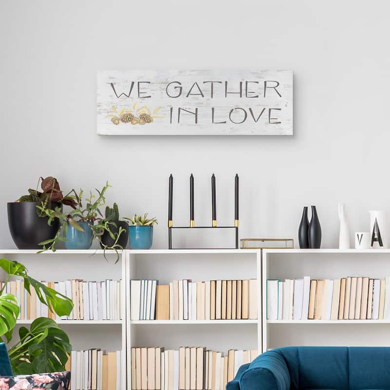 Beautiful Bounty Sign IV Canvas Art Print