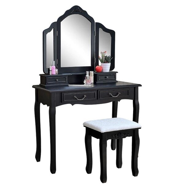 folding makeup vanity