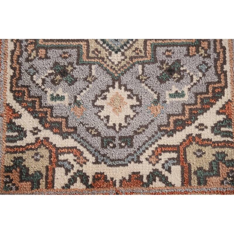 Gray Heriz Serapi Oriental Accent Area Rug Handmade Wool Carpet - 2'0"x 3'0"
