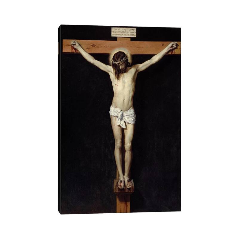 iCanvas "Christ crucifies, 1632" by Diego Rodriguez de Silva y Velazquez Canvas Print