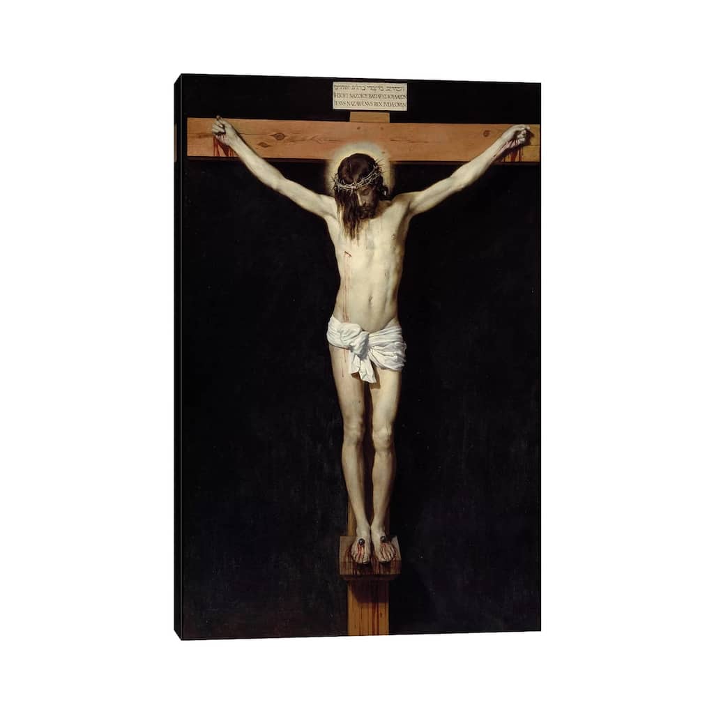 iCanvas "Christ crucifies, 1632" by Diego Rodriguez de Silva y Velazquez Canvas Print
