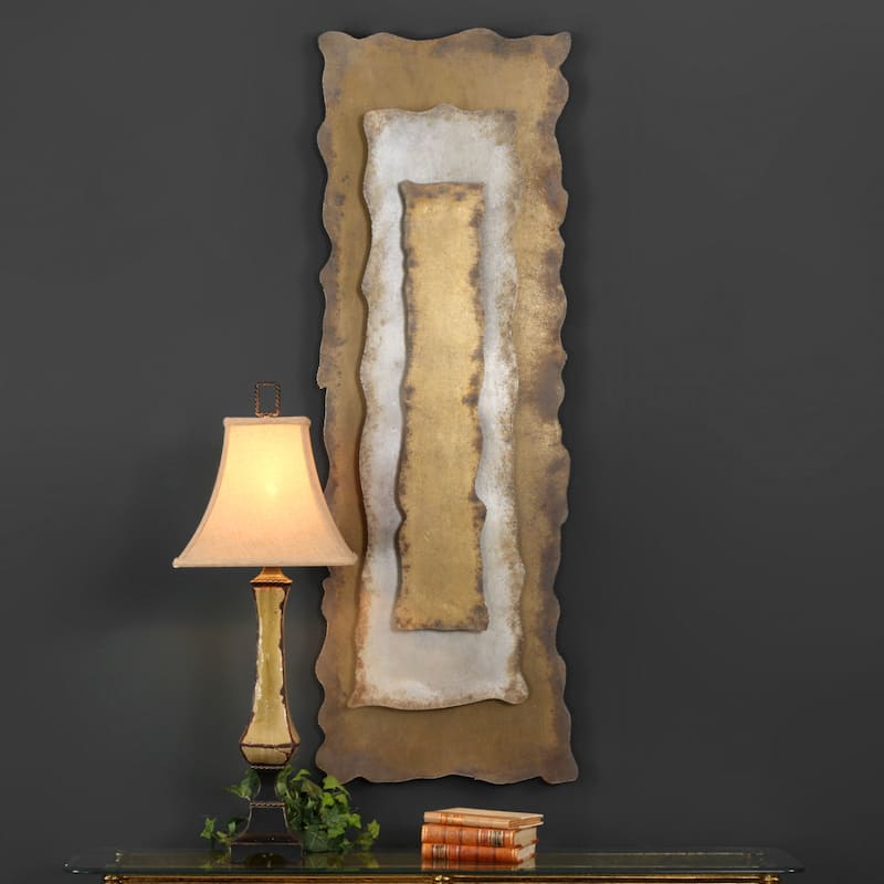 Uttermost Jaymes 20 1/2 Inch x 60 1/4 Inch Wall Sculpture by Grace