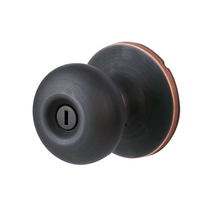 Sure-Loc Mushroom-shaped Privacy Door Knob (2 Complete Sets)