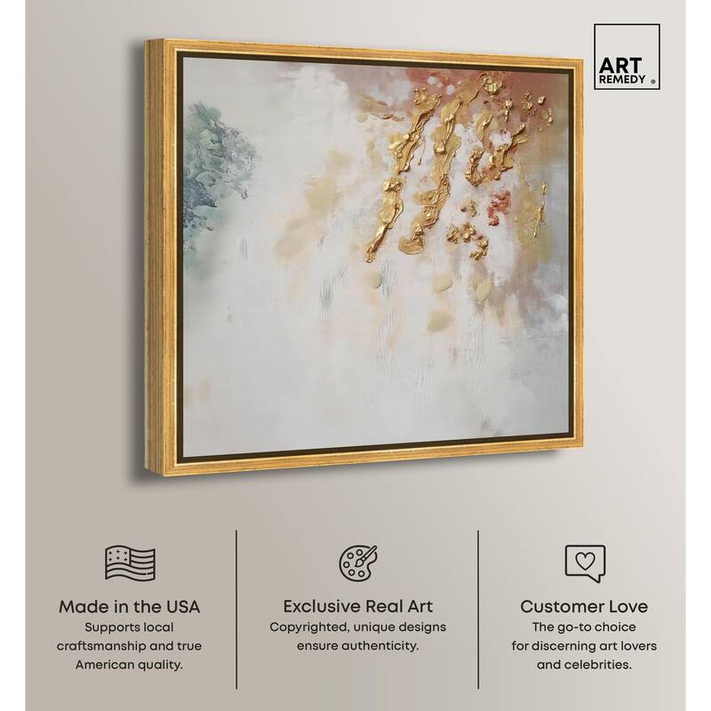 Aurum Ascension Canvas by Art Remedy