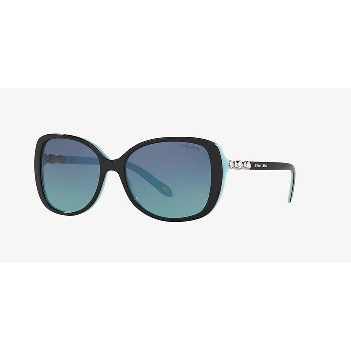 Tiffany TF4121B 80559S Black/Blue TF4121B Butterfly Sunglasses