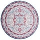 preview thumbnail 116 of 115, SAFAVIEH Brentwood Vessie Traditional Oriental Rug 6'7" x 6'7" Round - Ivory/Red