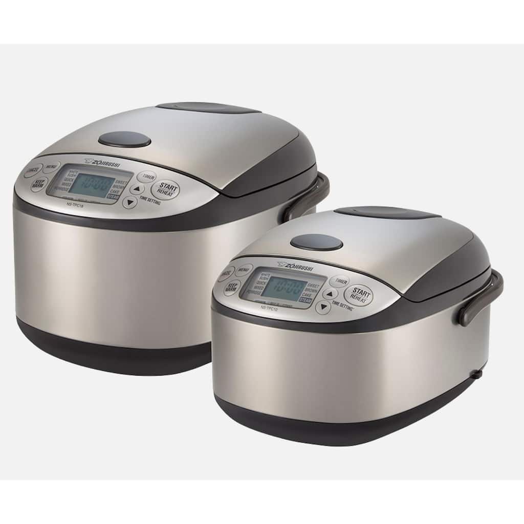 Zojirushi Micom Rice Cooker & Warmer (with PFAS-Free Nonstick) NS-TPC10/18