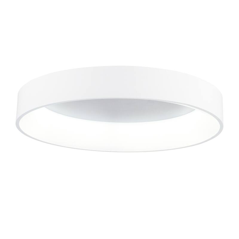 Arenal Integrated LED 24in White Flush Mount
