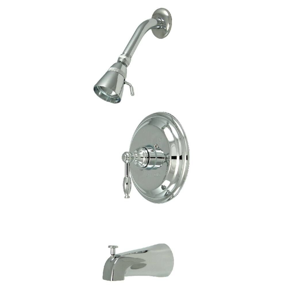 Kingston Brass Naples Tub and Shower Faucet