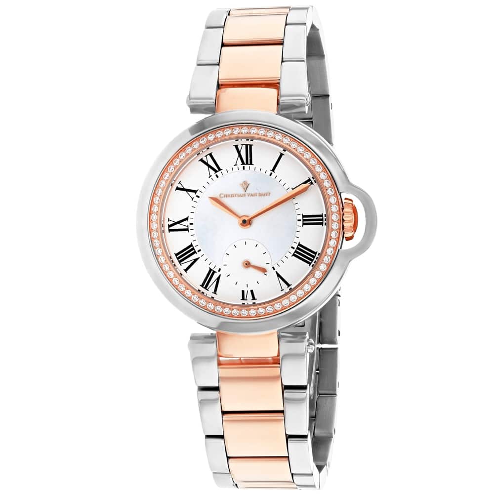 Christian Van Sant Women's Cybele White mother of pearl Dial Watch - CV0234 - White mother of pearl - 6 (36)
