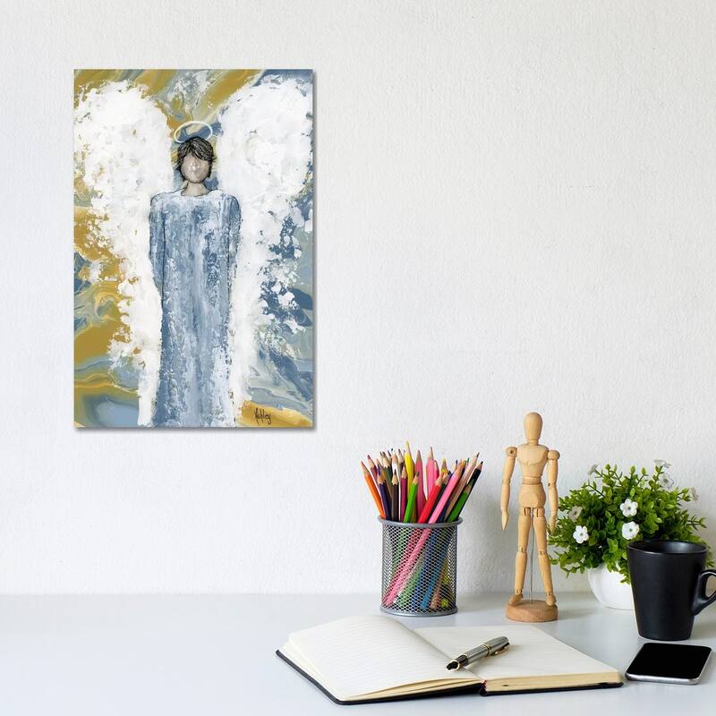 iCanvas "Angel Of Protection" by Ashley Bradley Canvas Print - 12x8x0.75