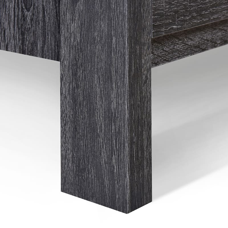 Olimont Faux Wood 2 Drawer Nightstands (Set of 2) by Christopher Knight Home