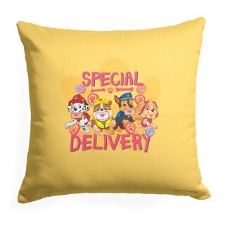 Nickelodeon Paw Patrol Special Delivery 18 Inch Throw Pillow