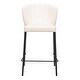 preview thumbnail 3 of 7, Linz Counter Stool Cream