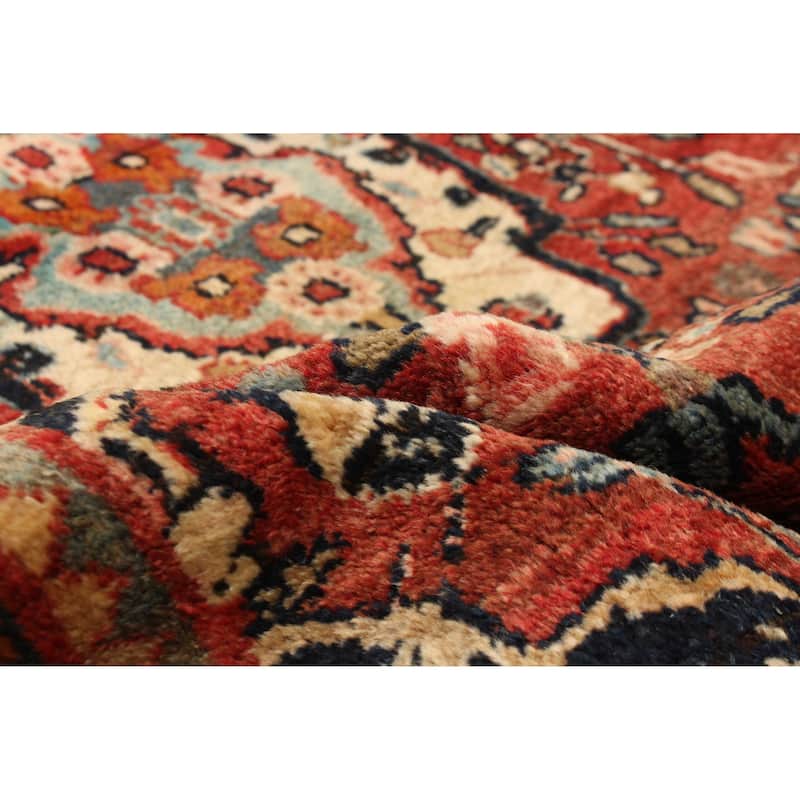 ECARPETGALLERY Hand-knotted Anadol Red Wool Rug - 4'1 x 6'2