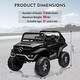 preview thumbnail 17 of 18, 24V Ride On Truck Car for Kids 2 Seater Licensed Mercedes Benz Toddles Electric Car Ride On Toy