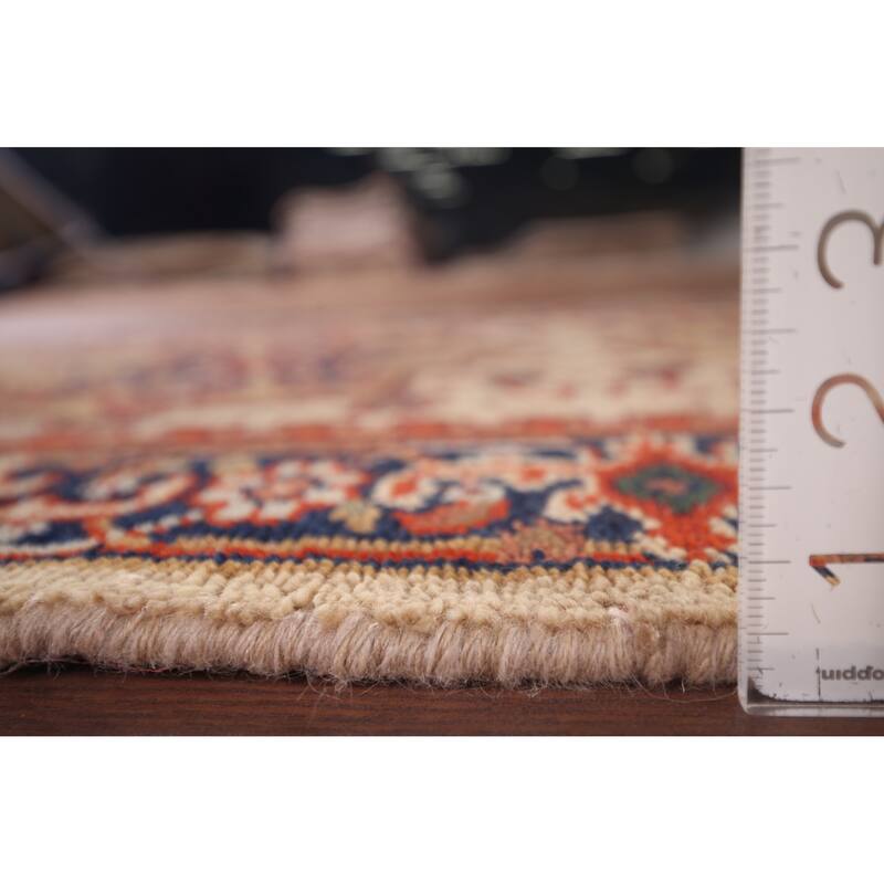 Geometric Heriz Serapi Oriental Runner Rug Hand-Knotted Wool Carpet - 2'8"x 9'11"