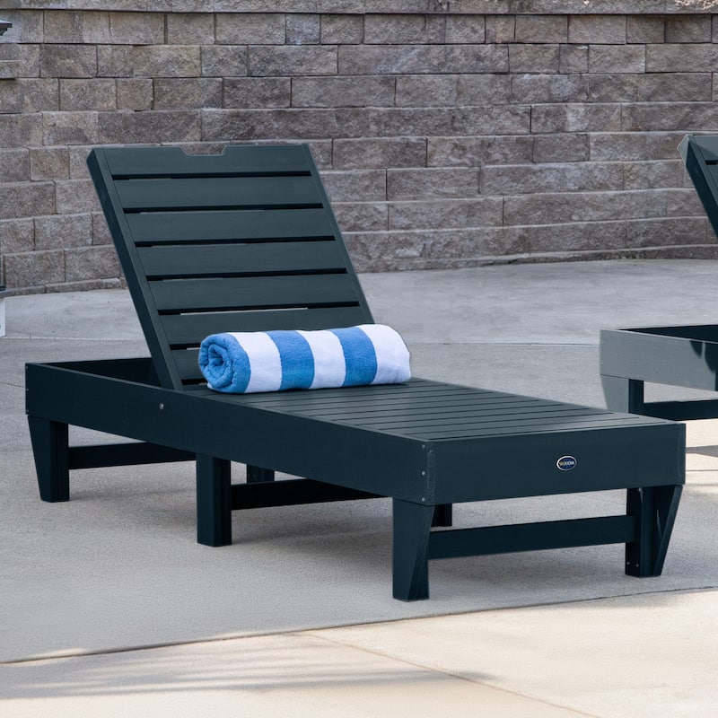Highwood Professional Commercial Grade Pinehurst Chaise Lounge