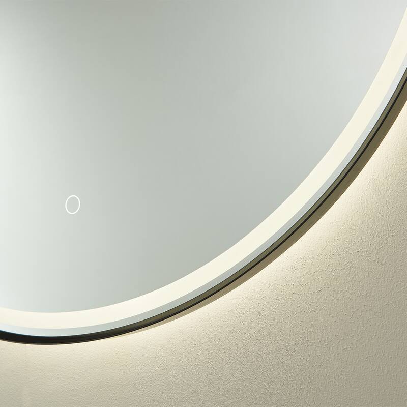 32'' Round LED Lighted Accent Bathroom/Vanity Wall Mirror