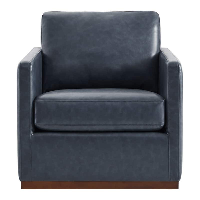 Spruce & Spring Shane Modern Swivel Accent Arm Chair