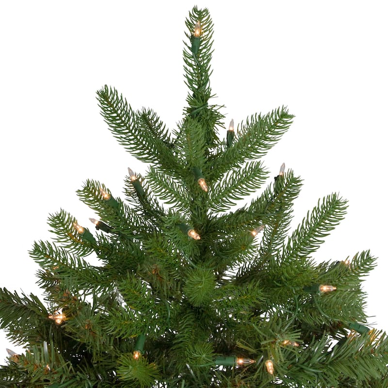 7.5' Pre-Lit Palisades Fir Artificial Christmas Tree - Clear Lights
