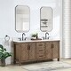 preview thumbnail 40 of 82, Javier Bath Vanity with Composite Stone Top without Mirror