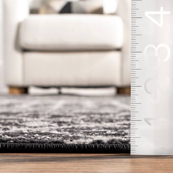 dimension image slide 2 of 11, Brooklyn Rug Co Emmy Moroccan Trellis Area Rug
