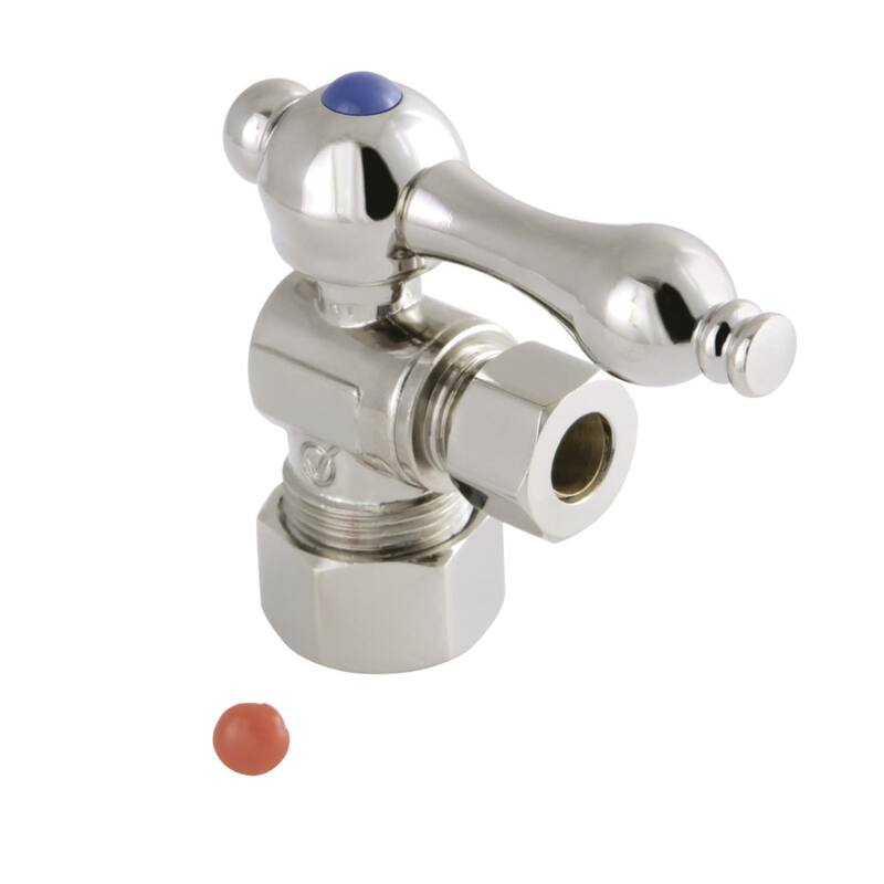 Kingston Brass Vintage 2-1/8" High Quarter Turn Ball Valve - Polished Nickel