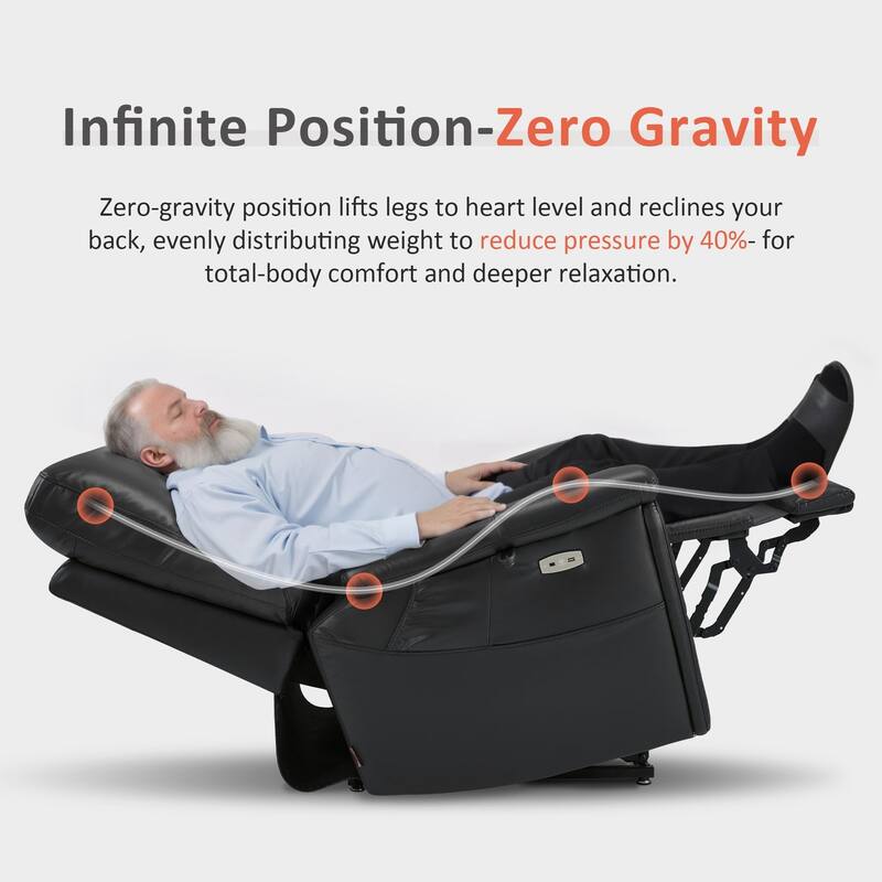 MCombo Heavy Duty Lift Chair for Elderly, Extra Wide Dual Motor Power Lift Recliner 450lbs