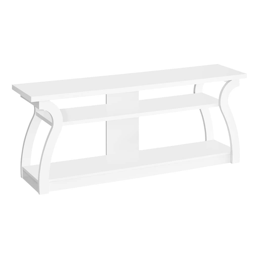 Tv Stand, 60 Inch, Console, Media Entertainment Center, Storage Shelves