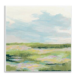 Stupell Brushed Meadow & Sky Wall Plaque Art Design By June Erica Vess ...