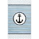 preview thumbnail 19 of 22, SAFAVIEH Carousel Kids Aftina Nautical Anchor Rug 2' x 3' - Ivory/Navy - Rectangle