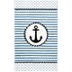 preview thumbnail 5 of 25, SAFAVIEH Carousel Kids Sybill Nautical Anchor Rug 2' x 3' - Ivory/Navy