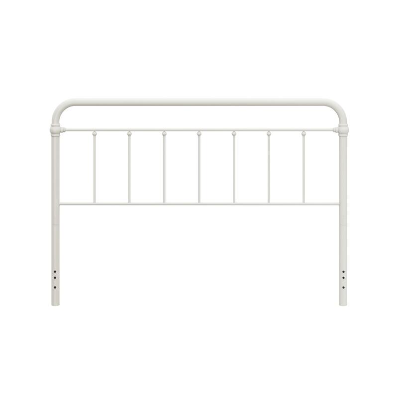 Hillsdale Kirkland Metal Headboard, White