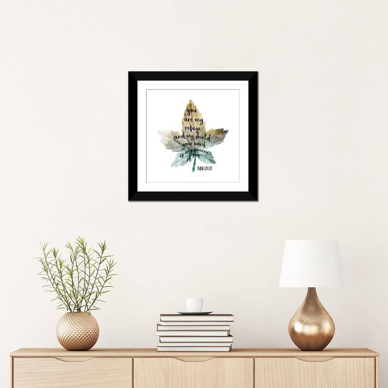 iCanvas "Psalm Leaf I" by Kimberly Allen