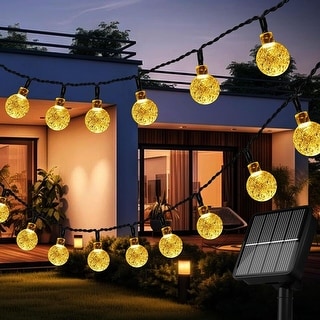 Smart Solar 3706MR20 Solar Light String with Dragonfly Covers