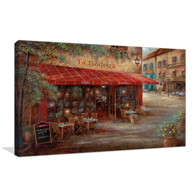"La Bodega" by Ruane Manning Print on Canvas